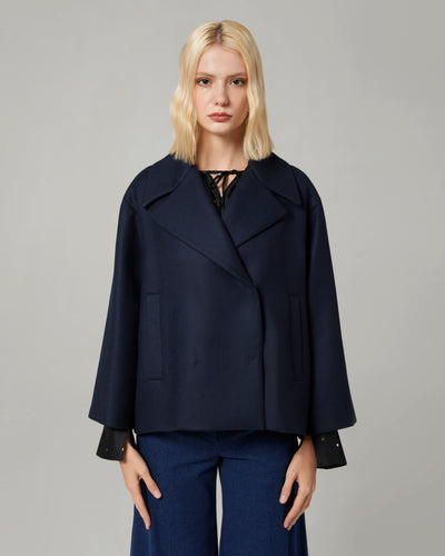 Caban Nilo in doppia flanella