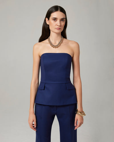 Bustier in saglia di lana