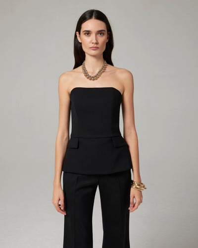 Bustier in saglia di lana