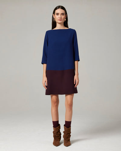 Abito Sasà in doppio crepe