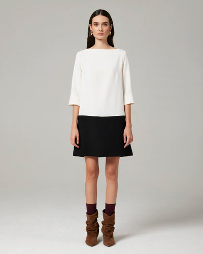 Abito Sasà in doppio crepe